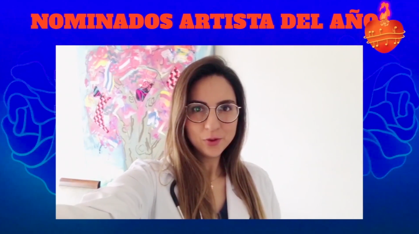 Doctores presentando artista del año